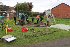 Impressionen der Ausgrabung