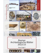 Das Titelbild der BAB 2022/23 mit vielen anschaulichen Bildern von Ausgrabungen und Funden